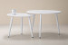 Aspen Nesting Coffee Table Set - White Patio Coffee & Side Tables - 2