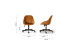 Hector Adjustable Office Chair - Aged Mustard The Office Chair Collection - 9