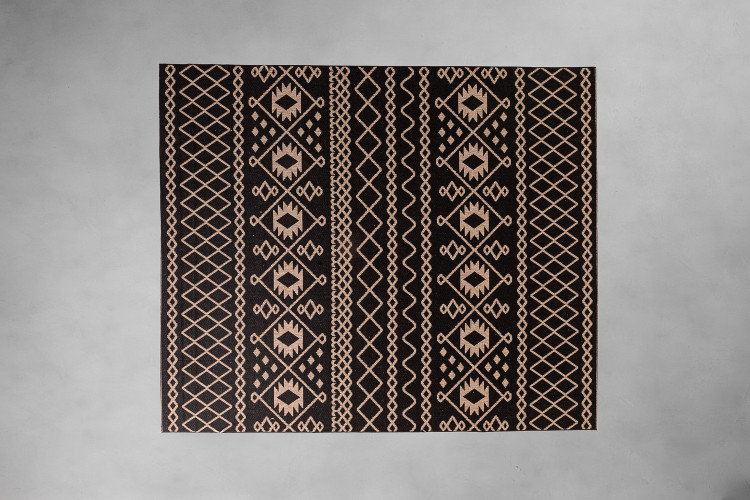Ziyah Rug - Black - Medium Rugs - 1