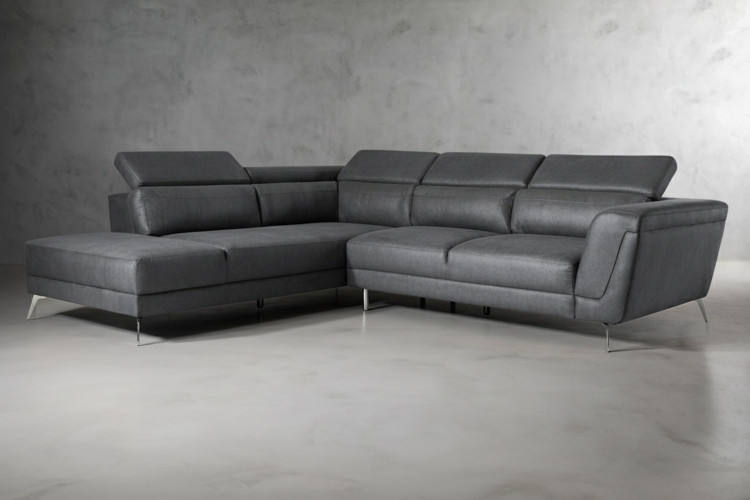 Nova Corner Couch - Ash