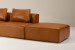 Montclair Leather Modular Open 3-Seater Couch - Desert Tan 3 - Seater Couches - 6
