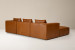 Montclair - Leather Modular L-Shape Couch - Desert Tan L-Shape Couches - 10