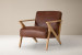 Melrose Armchair - Leather - Spice Occasional Chairs - 3