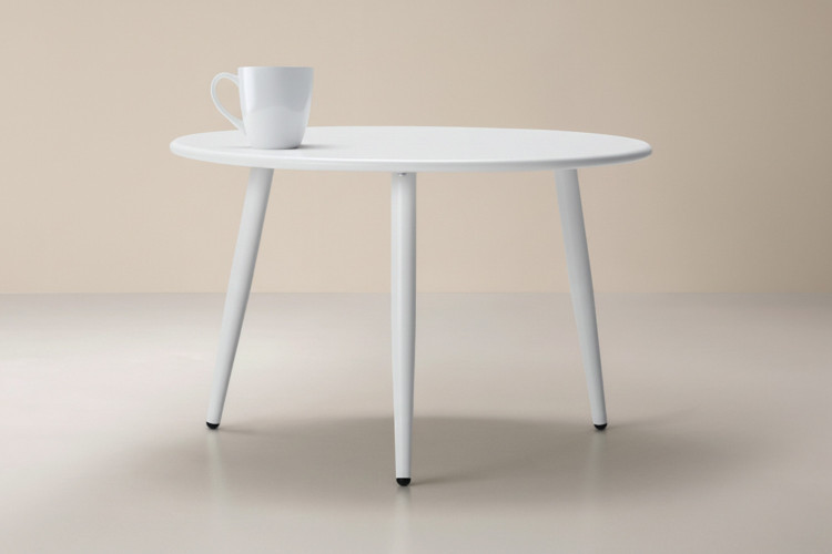 Aspen Coffee Table - White Patio Coffee & Side Tables - 1