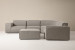 Jagger Modular Grand Corner Couch with Ottoman - Cloud Grey Couches - 3