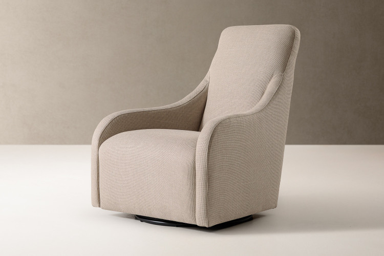 Vesper Swivel Armchair - Serenity Sand Armchairs Clearance Sale - 1