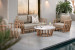 St Lucia Patio Lounge Set - Taupe Patio Lounge Sets - 10