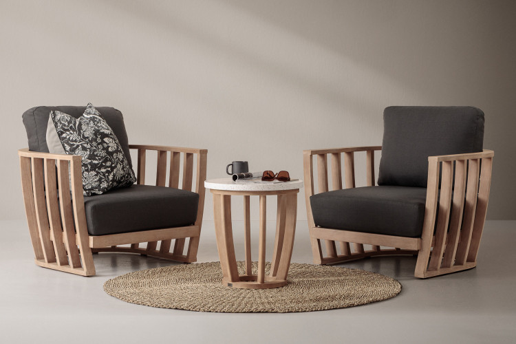 St Lucia Patio Cocktail Set - Dusk Patio Lounge Sets - 1