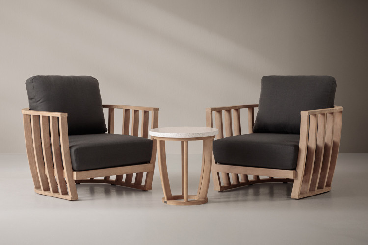 St Lucia Patio Cocktail Set - Dusk Patio Lounge Sets - 1