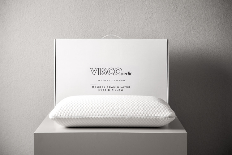 Eclipse Visco Pedic Latex & Memory Foam Pillow Pillows - 16