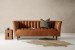 Emerson 3 Seater Leather Couch - Aged Tan 3 - Seater Couches - 6