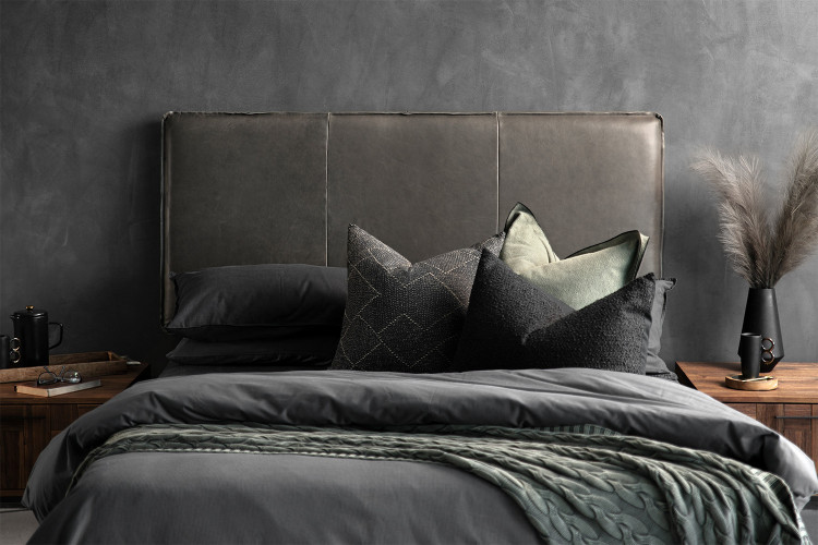 Matlock Leather Headboard -...