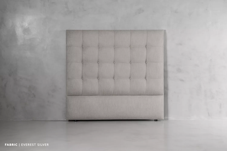 Ariella Headboard - Double - Everest Silver Double Headboards - 1