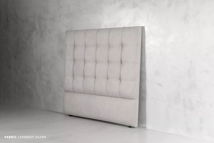 Ariella Headboard - Double - Everest Silver Double Headboards - 1