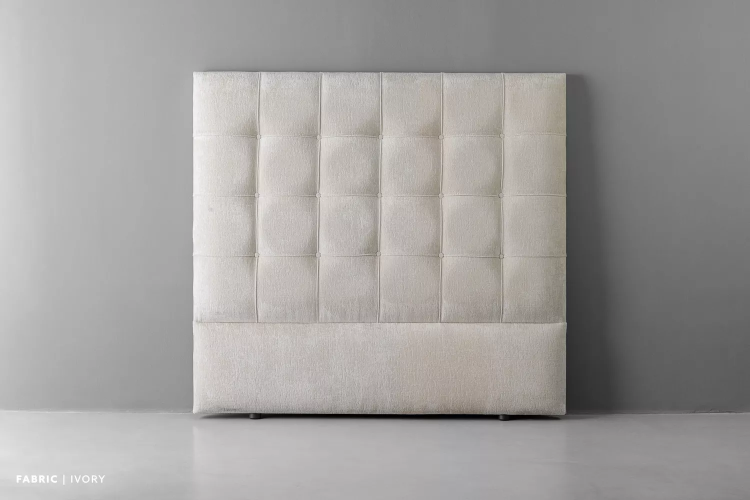 Ariella Headboard - Double - Ivory Double Headboards - 1