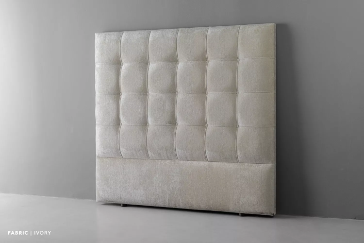 Ariella Headboard - Double - Ivory Double Headboards - 1