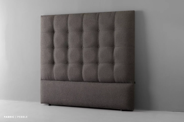 Ariella Headboard - Double - Pebble Double Headboards - 1