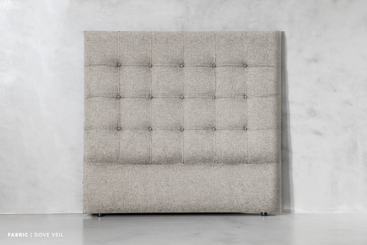 Ariella Headboard - King - Dove Veil King Headboards - 1