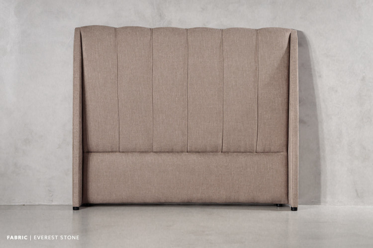 Mia Headboard - Queen - Everest Stone Queen Headboards - 1