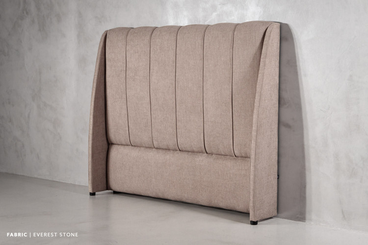 Mia Headboard - Queen - Everest Stone Queen Headboards - 1