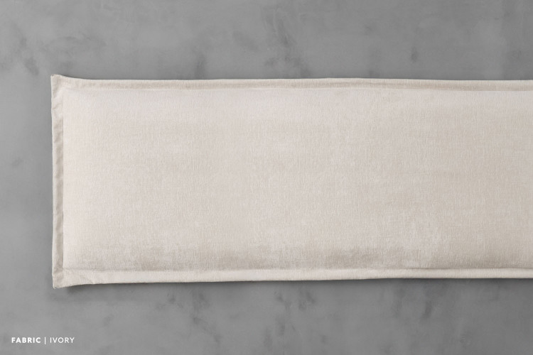 Lyla Headboard - Grand King - Ivory Grand Headboard - 1