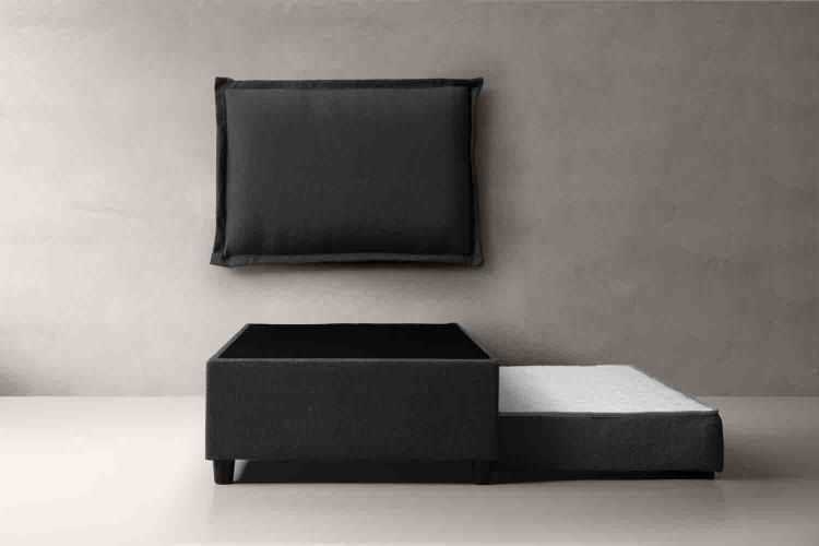 Lyla Bed - Single - Ebony Bedroom Furniture - 1