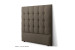 Ariella Headboard - King - Alaska Brown - 