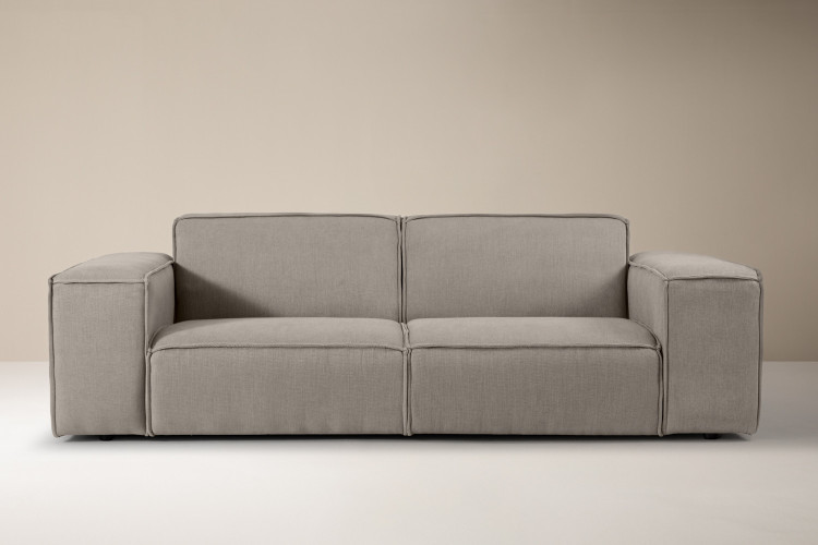 Jagger 3-Seater Couch - Cloud Grey Couches - 1