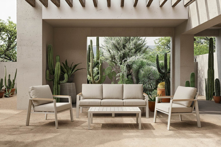 Meravi Patio Lounge Set Patio Lounge Sets - 1