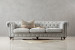 Jefferson Chesterfield 3-Seater Couch - Frost 3 - Seater Couches - 1