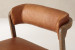 Azalea Leather Dining Chair - Aged Tan Armchairs - 6