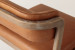 Azalea Leather Dining Chair - Aged Tan Armchairs - 7