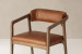 Wexford Leather Dining Chair - Aged Tan Armchairs - 5