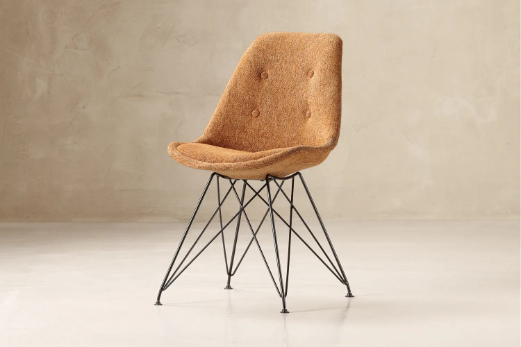 Enzo Dining Chair - Serana Rust Enzo Dining Chair Collection - 1