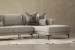 Hayden L-Shape Couch - Stormy Haze Fabric Corner Couches - 7