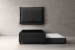 Lyla Bed - Three Quarter- Ebony Bedroom Furniture - 2