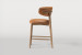 Mallory Leather Counter Bar Stool - Whiskey Dining Chairs - 3