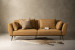 Dover 3-Seater Leather Couch - Taupe 3 - Seater Couches - 1