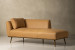 Dover Leather Chaise - Taupe Living Room Furniture - 3