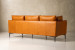 Everly 3-Seater Leather Couch - Whiskey 3 - Seater Couches - 5