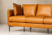 Everly 3-Seater Leather Couch - Whiskey 3 - Seater Couches - 7