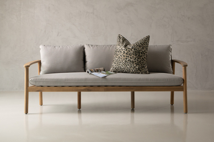 Mayfair Patio 3-Seater Couch - Greywash & Grey Patio Lounge - 1