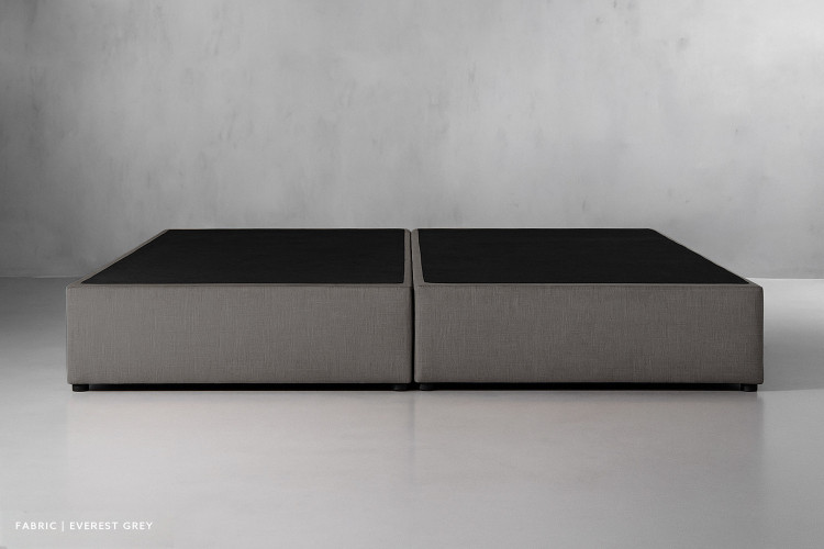 Zoey Bed Base - King - Everest Grey Bed Bases - 1