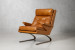 Thiago Leather Armchair - Bourbon Armchairs - 1