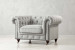 Jefferson Chesterfield Armchair - Frost Armchairs - 2
