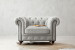 Jefferson Chesterfield Armchair - Frost Armchairs - 3