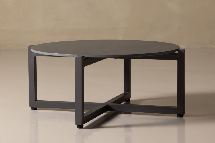Zenith Patio Coffee Table - Charcoal Patio Coffee & Side Tables - 1
