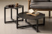 Zenith Nesting Patio Coffee Table Set Home - 4