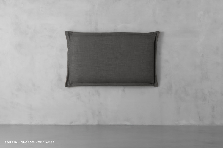Lyla Headboard - Three Quarter - Alaska Dark Grey Home - 1