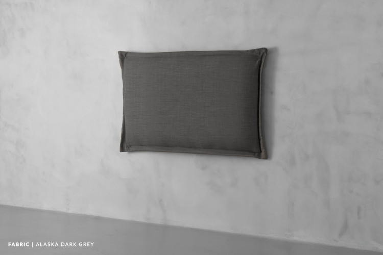 Lyla Headboard - Three Quarter - Alaska Dark Grey Home - 1